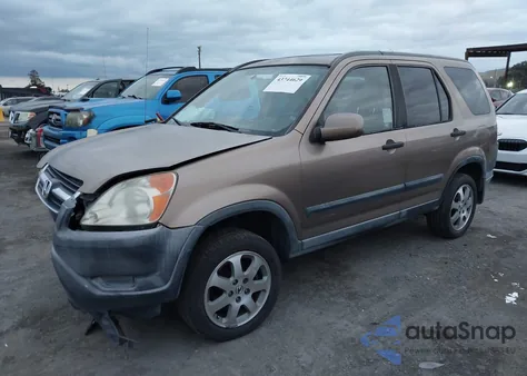 2004 Honda Cr-V Ex из США, поврежденный, VIN JHLRD78864C013440